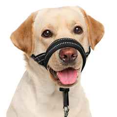 BARKLESS Collar de cabeza frente a la nariz, guía suave para pasear sin tirones.