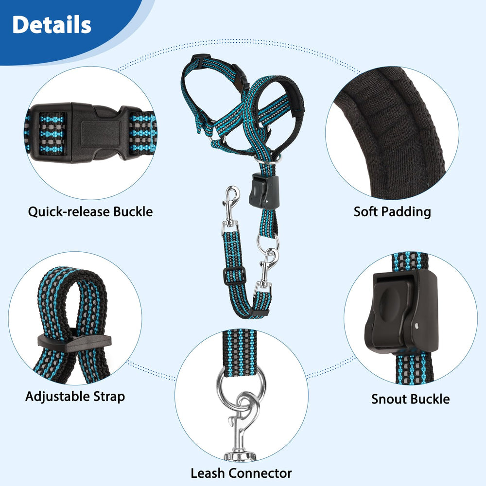 BARKLESS material resistente: collar duradero para perros enérgicos.