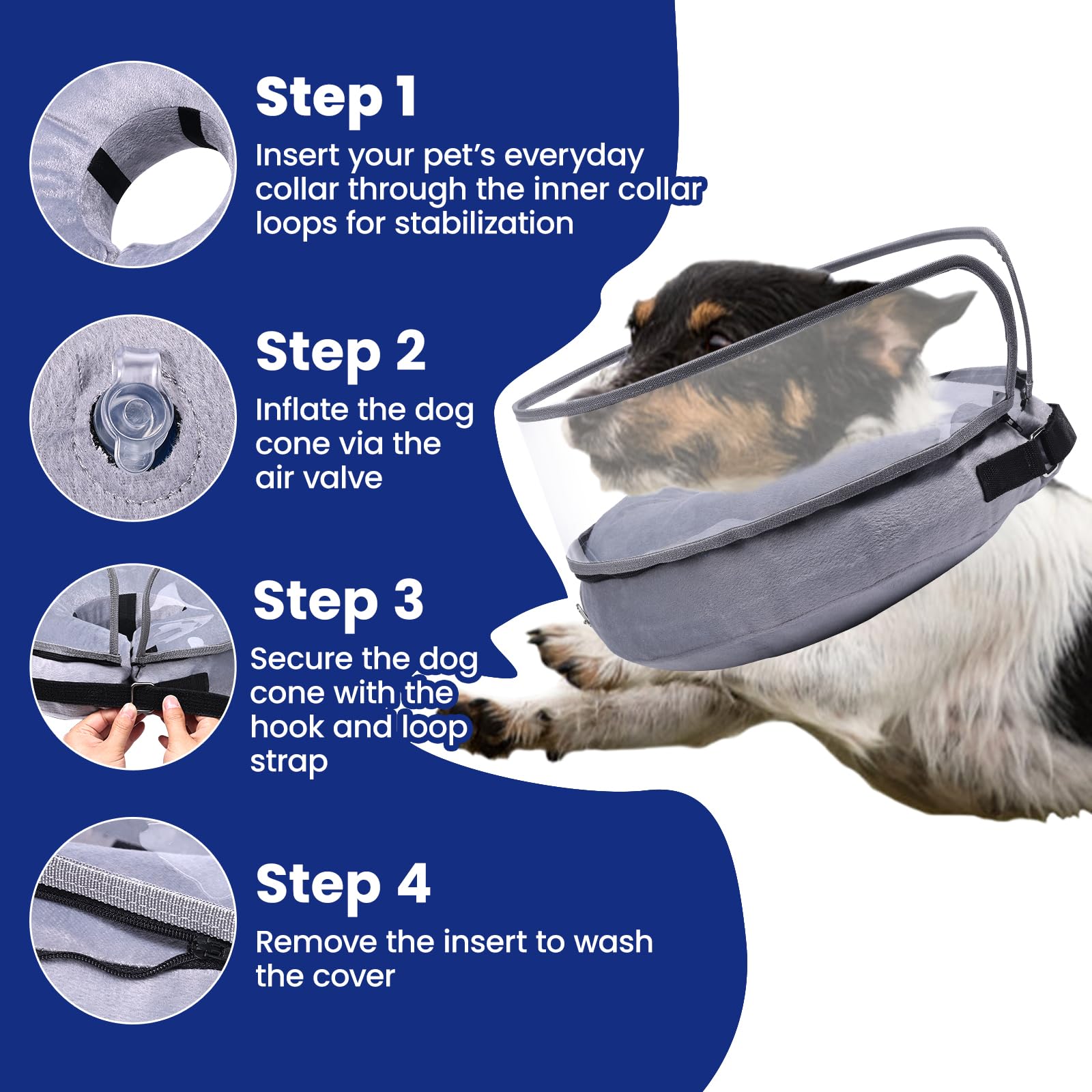 Diseño silencioso de Barkless evita ruidos durante movimientos