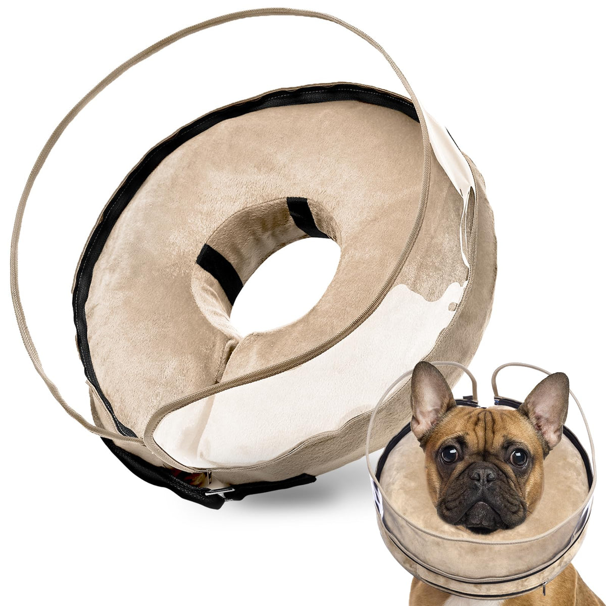 BARKLESS collar-donut inflable para perros: comodidad durante la recuperación