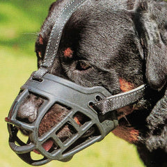 Mordaza Barkless de silicona suave para perro grande, comodidad al tacto