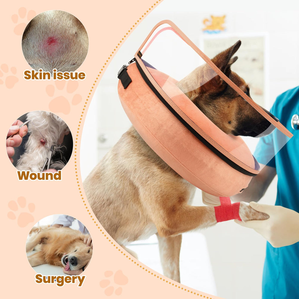 BARKLESS sujeción segura con cierres para mantener el cono en su lugar.