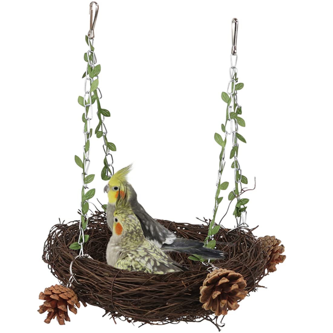 Barn Eleven columpio para aves dentro de la jaula, juego seguro