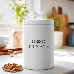 Barnyard Designs tapa hermética de silicona conserva galletas de perro frescas