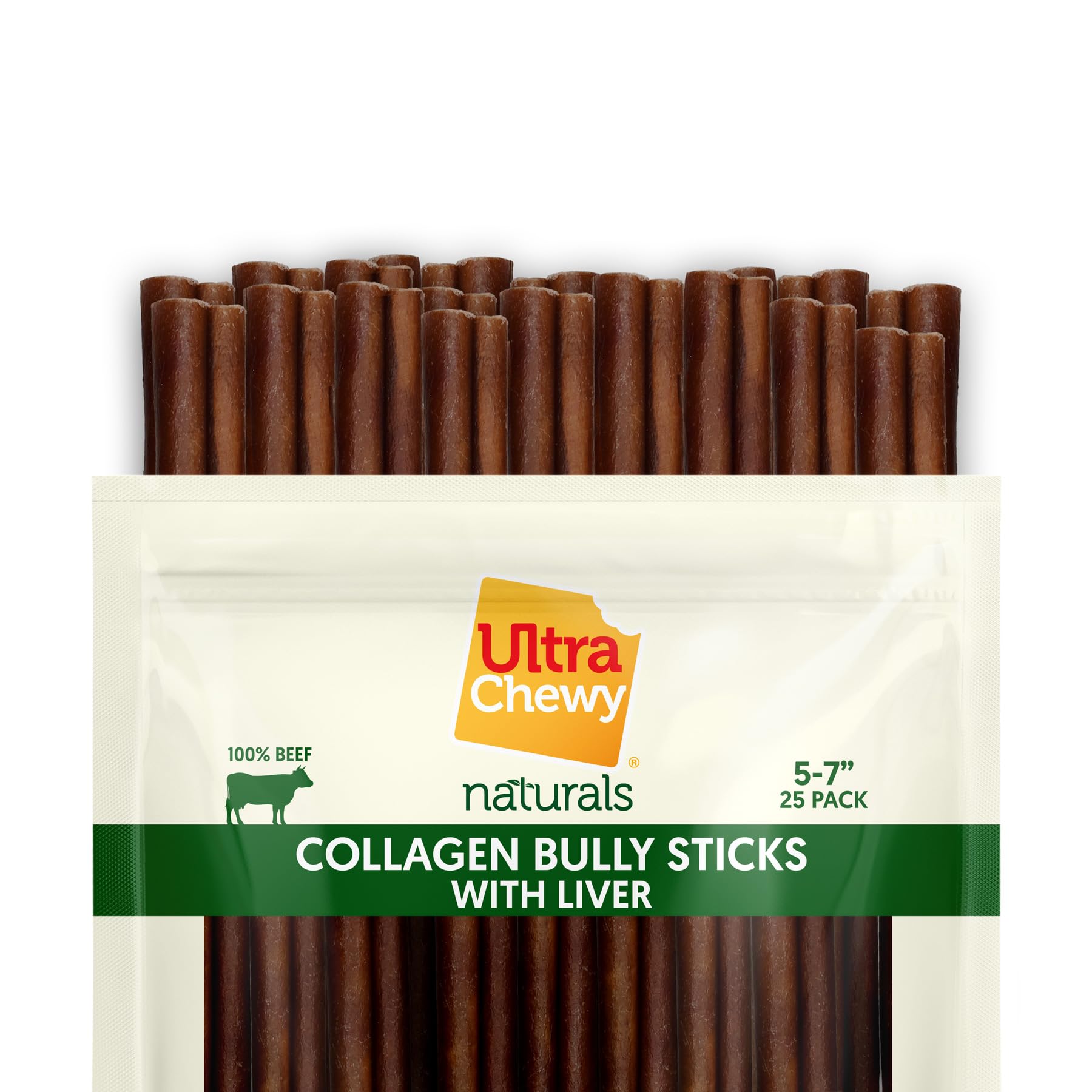 Ultra Chewy barra de colágeno para masticar y calmar la ansiedad de perros.