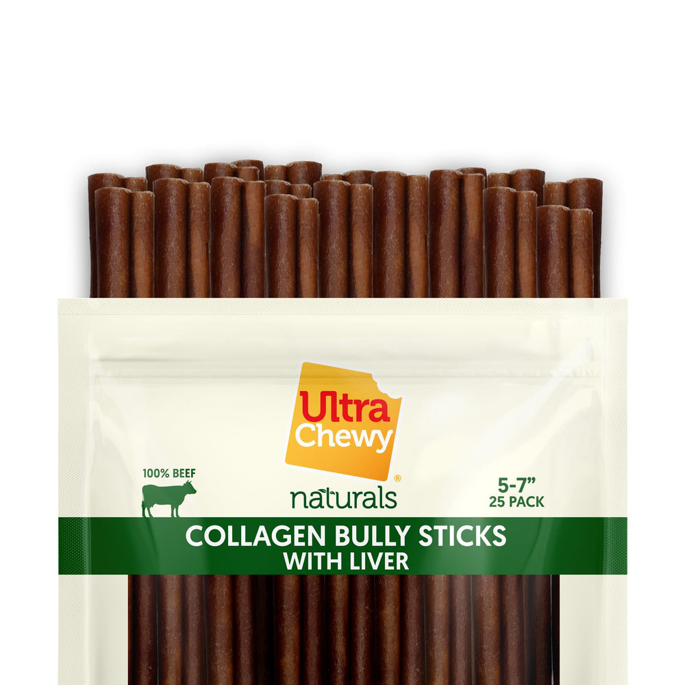 Ultra Chewy barra de colágeno para masticar y calmar la ansiedad de perros.