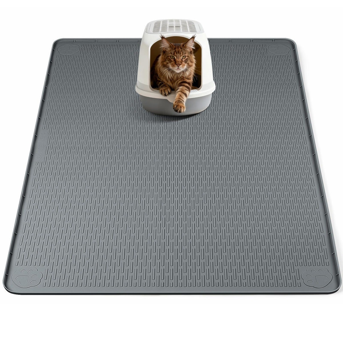 Bartuke almohadilla para arena de gato 40x40 evita esparcimiento