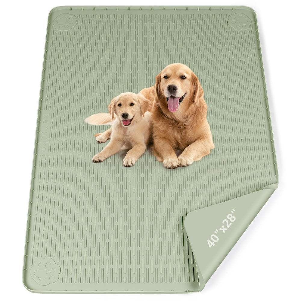 Bartuke almohadilla de entrenamiento para perros 40x28 verde, ideal para sesiones en casa.