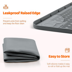 Bartuke almohadilla silicona 40x28 ideal para entrenamiento y comidas sin derrames.