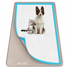 Bartuke bandeja silicona para pads de perro 40x28, protege suelos y facilita limpieza
