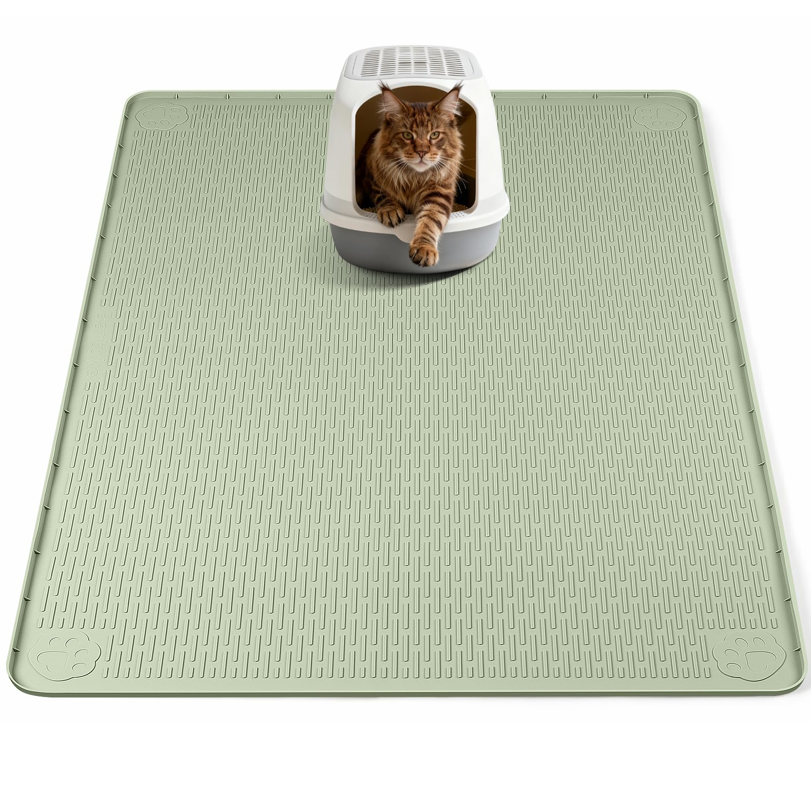 Bartuke Alfombra XL con superficie texturada para capturar arena del arenero.