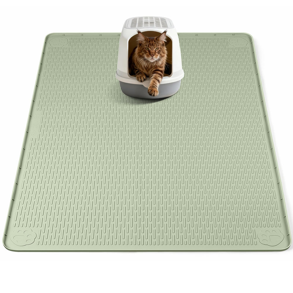 Bartuke Alfombra XL con superficie texturada para capturar arena del arenero.
