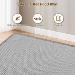Bartuke mat de silicona plegable para guardar fácilmente tras su uso.