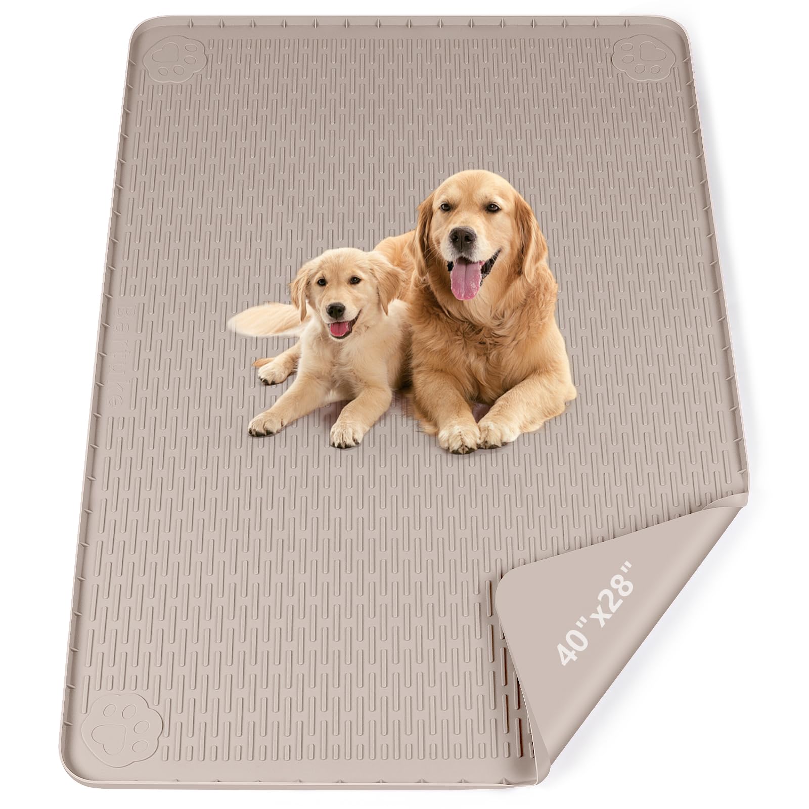 Bartuke pad-entrenamiento-perros 101x71 cm: superficie amplia para entrenamiento cómodo.