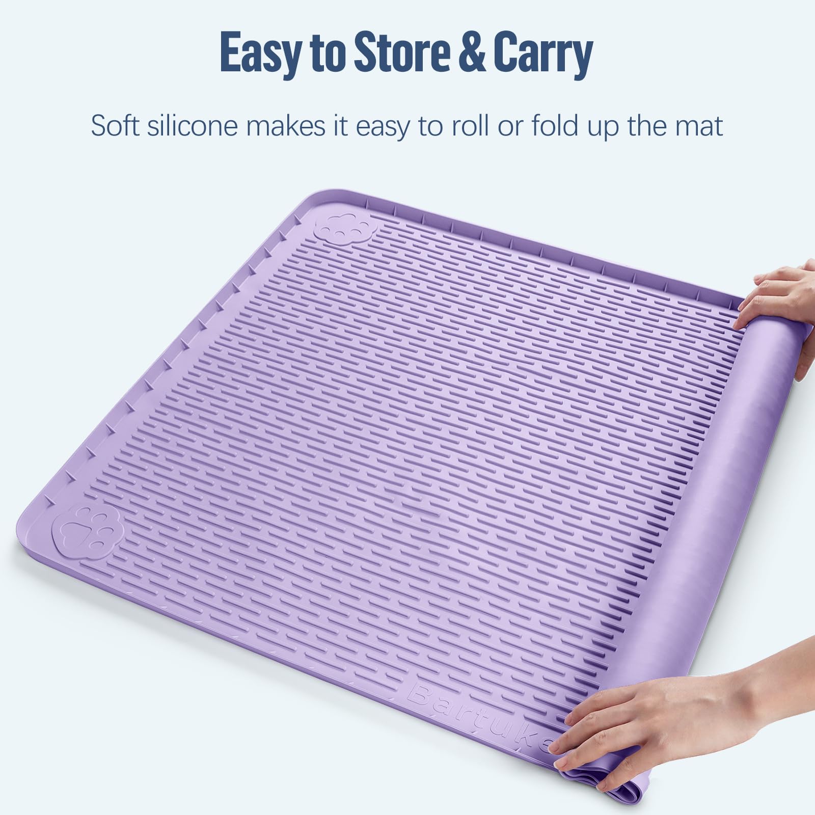 Bartuke tamaño grande, compatible con la mayoría de almohadillas estándar.