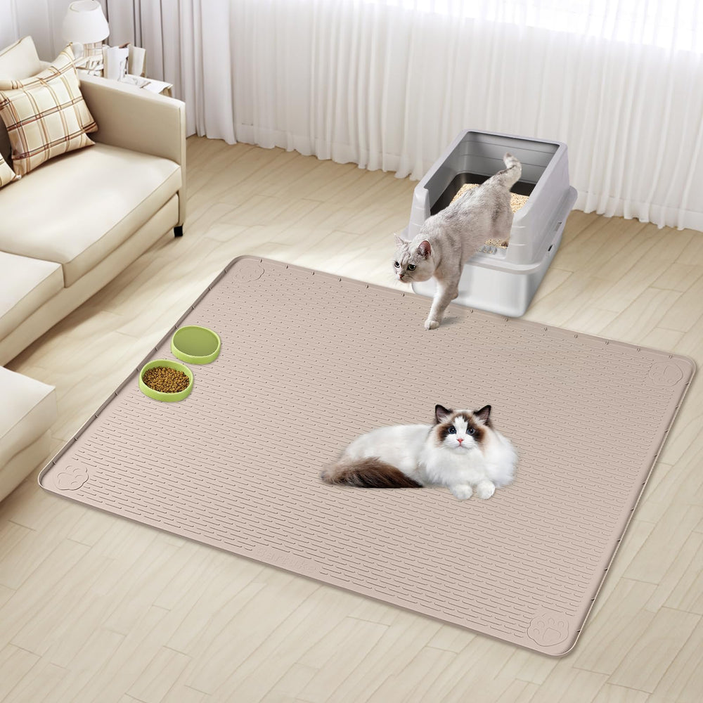 Bartuke tapete Ultra Grande se adapta a cajas de arena grandes para varios gatos.