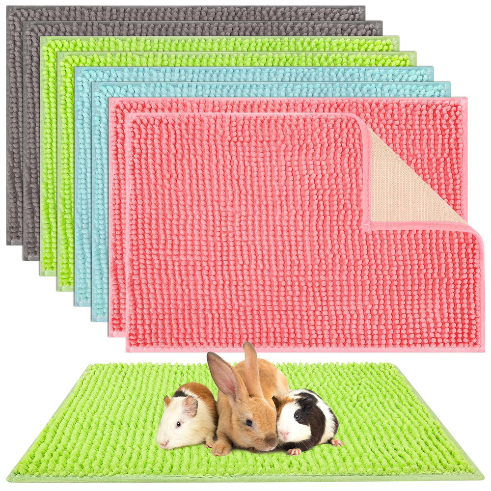 Barydat esterilla para jaula de conejillos de indias gris, suave y absorbente para mayor comodidad.