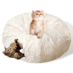 Baseola tunel-gato-cama-suave-beige: descanso cómodo para tu mascota