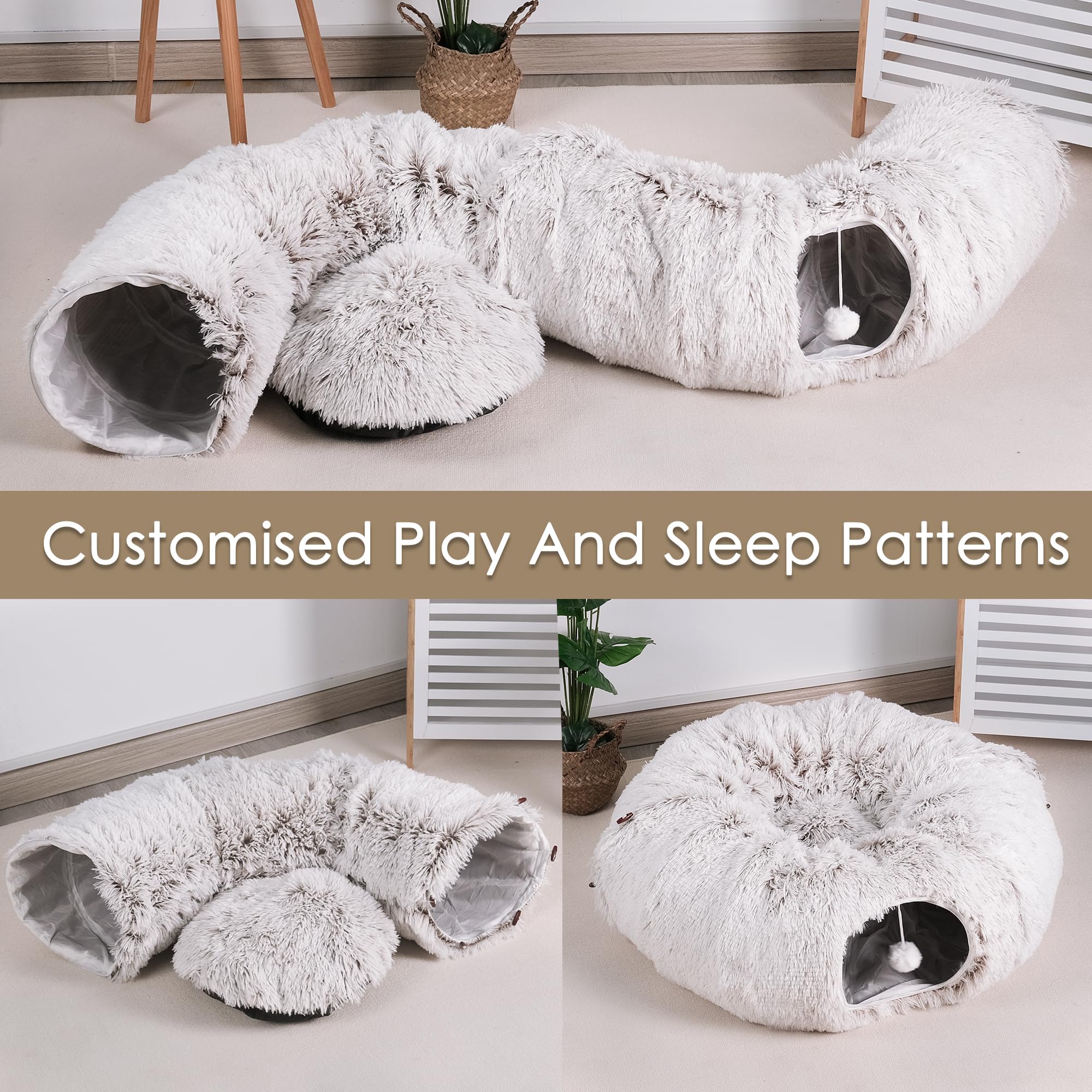 Baseola Tunel Gato: espacio interactivo para explorar y acechar.