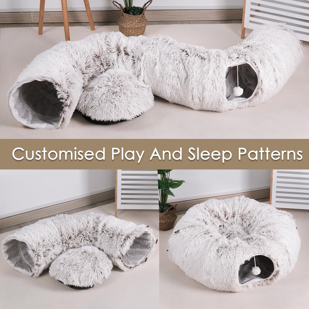 Baseola Tunel Gato: espacio interactivo para explorar y acechar.