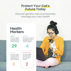 Basepaws Kit ADN para Gatos: informe en línea para revisar resultados detallados.