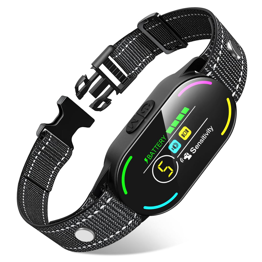 Bassflows Collar Ladridos IA, con chip de última generación para entrenamiento suave