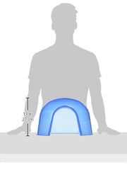 BBDDKEG Refugio para conejillos de indias grande, diseño translúcido facilita observar.