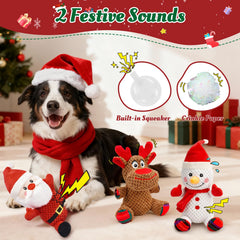 Juguete BBeary navideño con sonido interno para entretener al perro