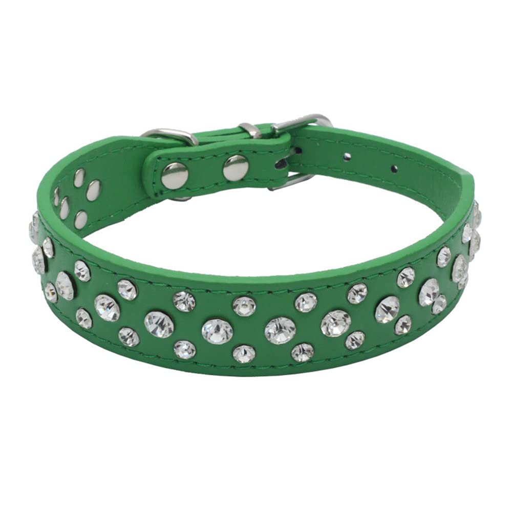Bbmmayy collar-perro-cristales-bling-negro añade brillo para salidas llamativas.