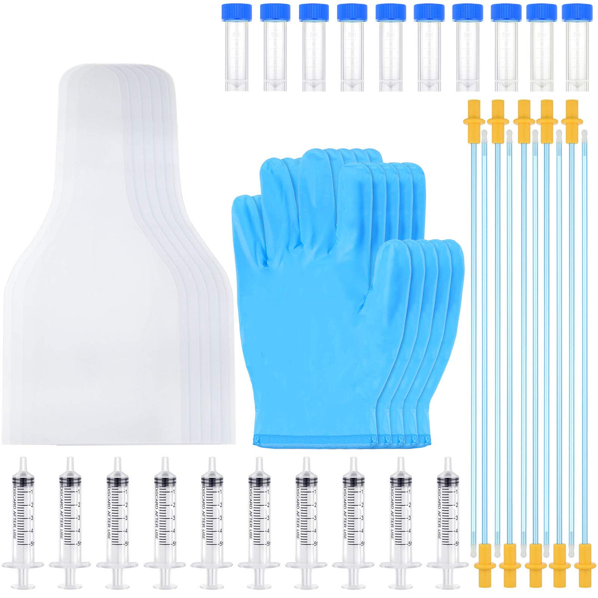 BBTO kit inseminación canina con 10 juegos para cría segura