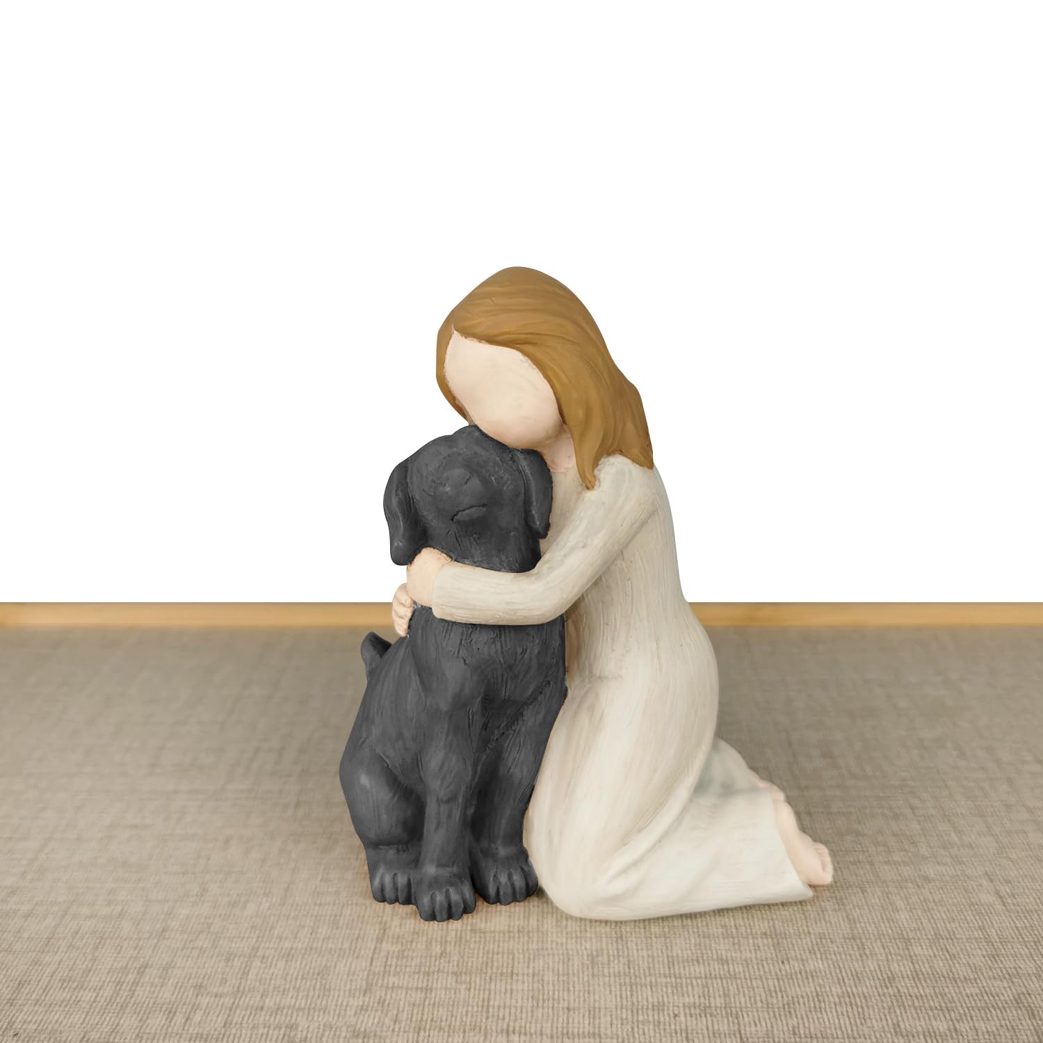 BC BINGO CASTLE figura perro-angel memoria, homenaje tierno para tu compañero.
