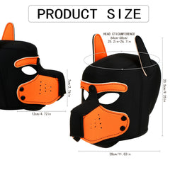BDZBREN diseño ergonómico para capucha de perro, ajuste estable durante uso prolongado