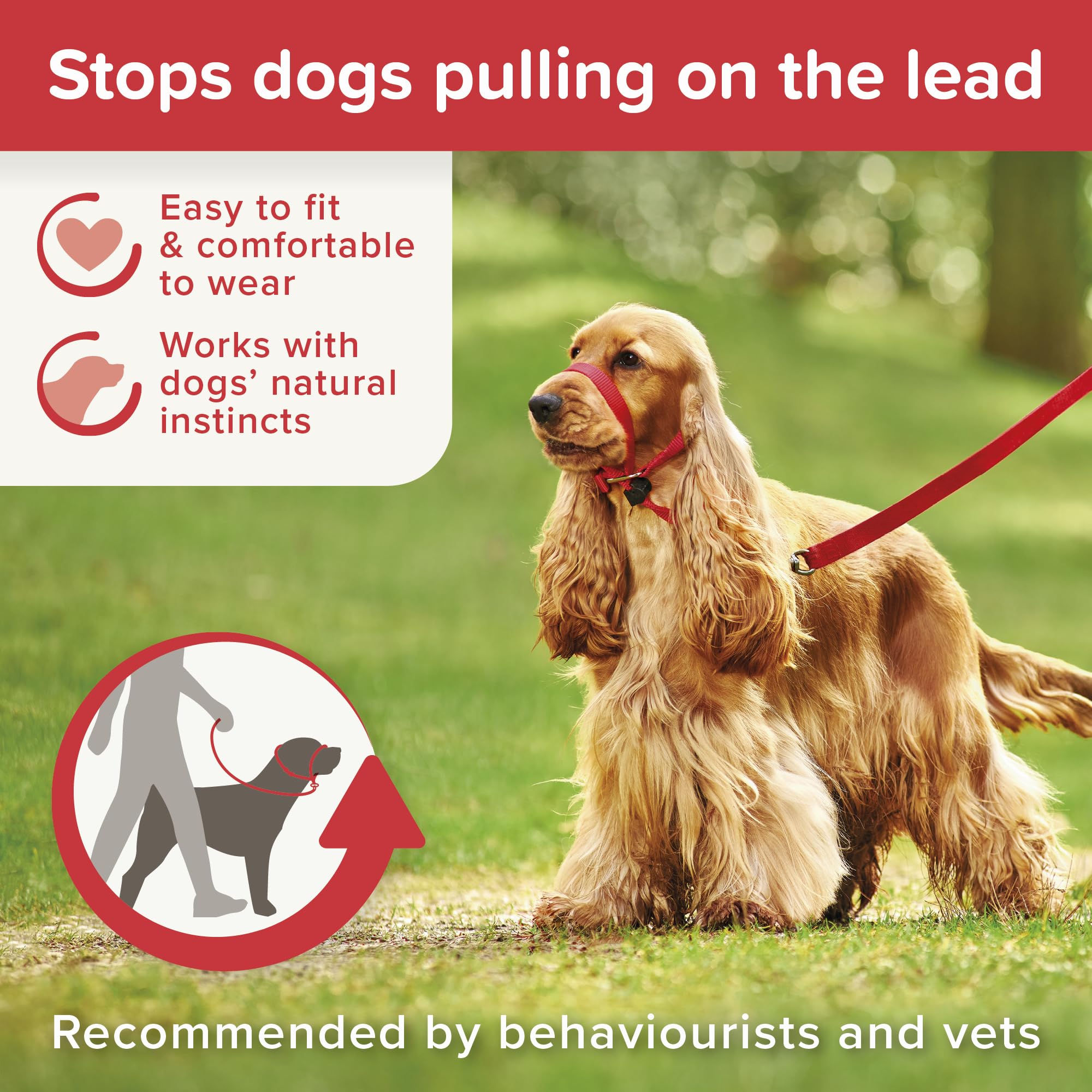 Beaphar Gentle Leader: ajuste ergonómico para dirección suave.