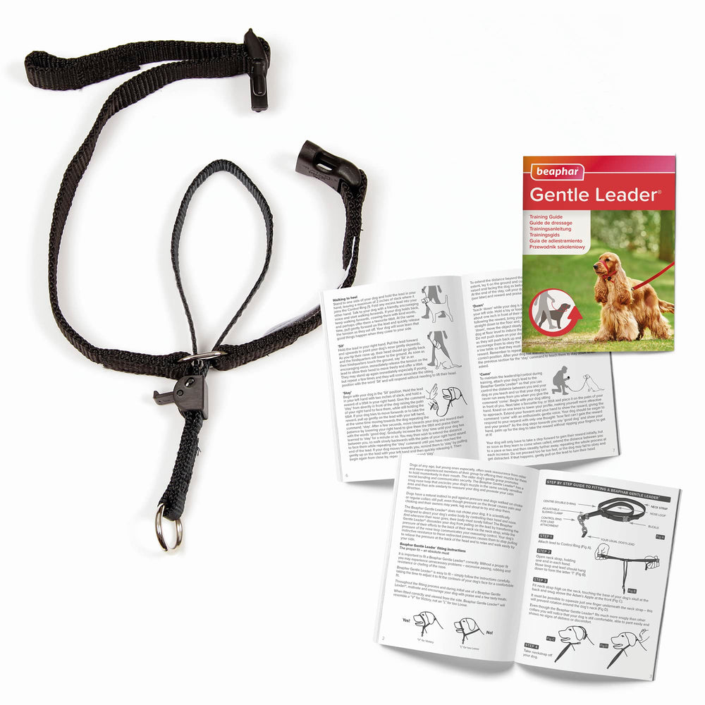 Beaphar Gentle Leader en empaque práctico para regalo o compra.