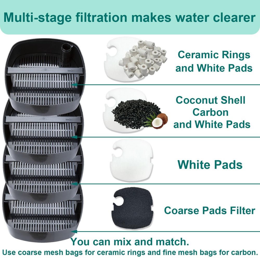 Beaufan anillos cerámicos distribución uniforme del agua para filtración eficiente