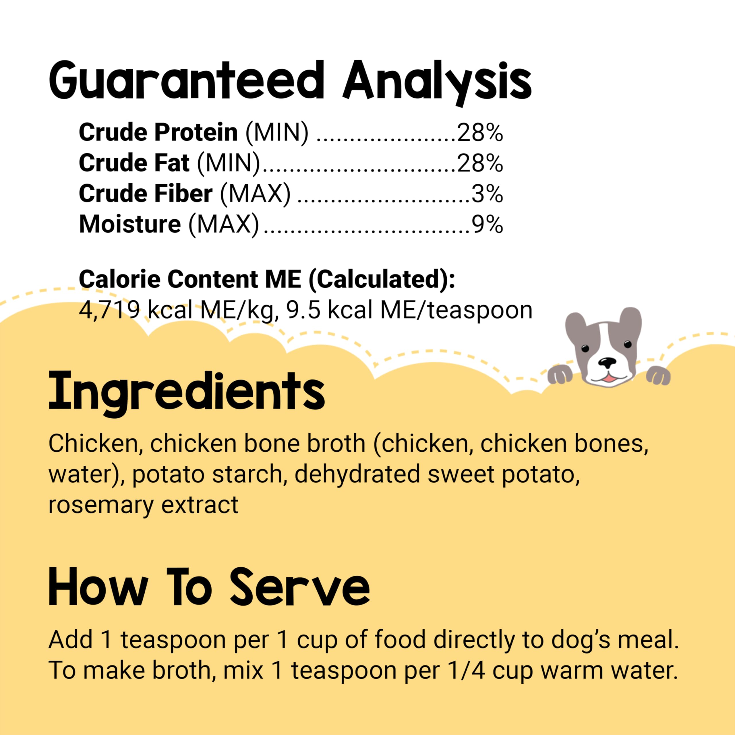 BEAUMONT BASICS Flavors Topper pollo: se mezcla con croquetas fácilmente.