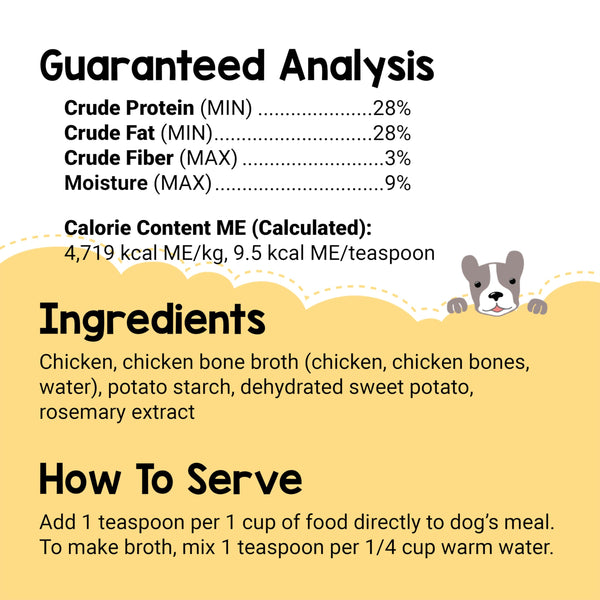 BEAUMONT BASICS Flavors Topper pollo: se mezcla con croquetas fácilmente.