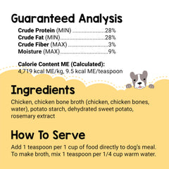 BEAUMONT BASICS Flavors Topper pollo: se mezcla con croquetas fácilmente.