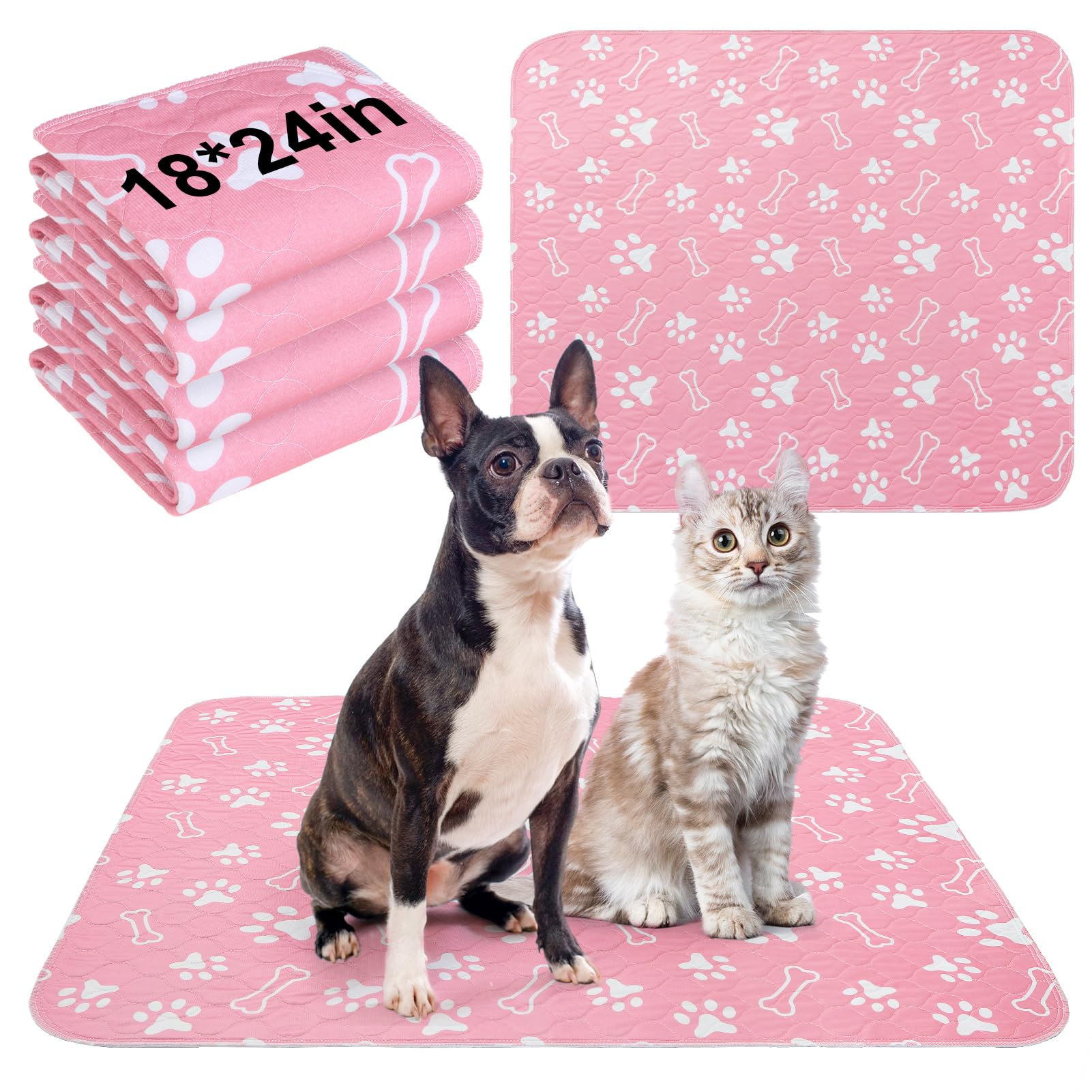 BEAUTYZOO almohadillas para orina para perros 18x24, ideal para entrenamiento y protección del suelo