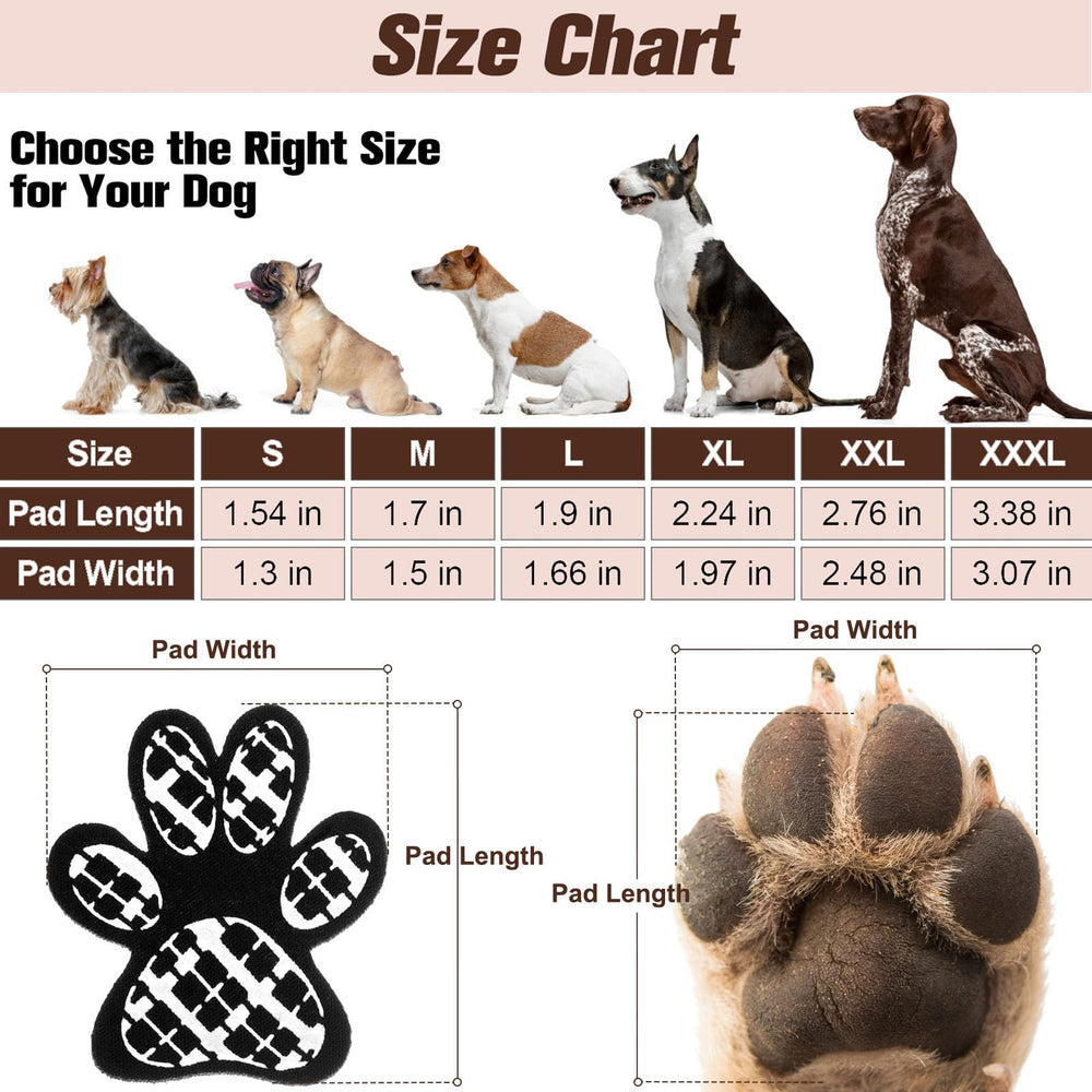 Almohadillas BEAUTYZOO para patas de perros con tracción mejorada