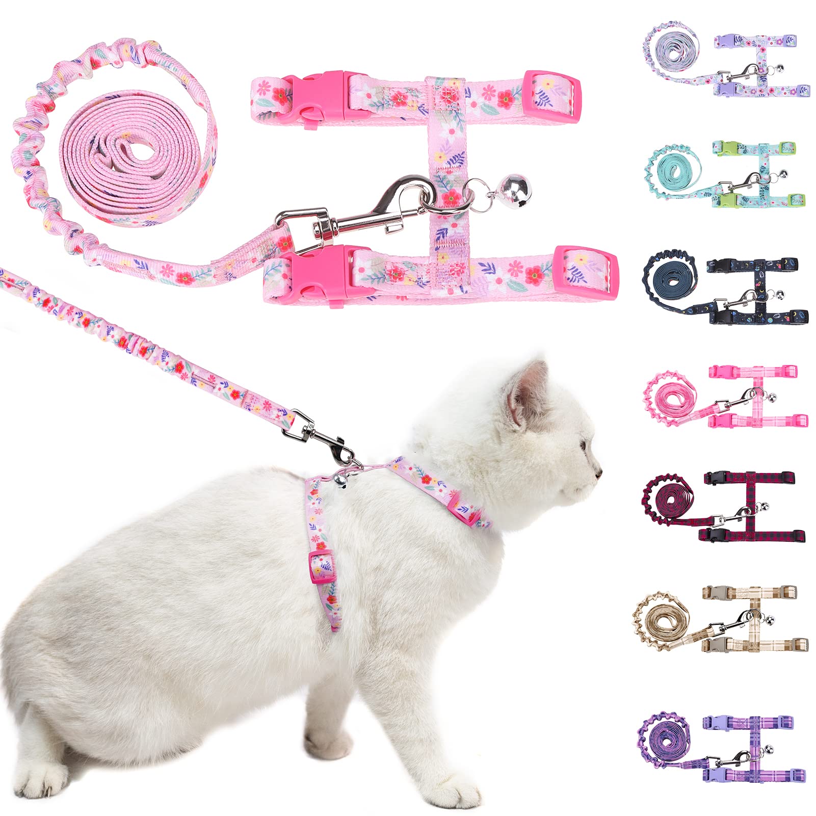 ARNES BEAUTYZOO ajustable para gato, cómodo y seguro en paseos.