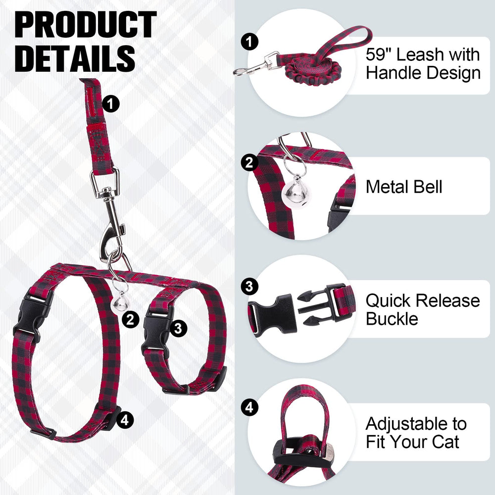 BEAUTYZOO arnes-gato-doble-seguridad maximiza seguridad al caminar.