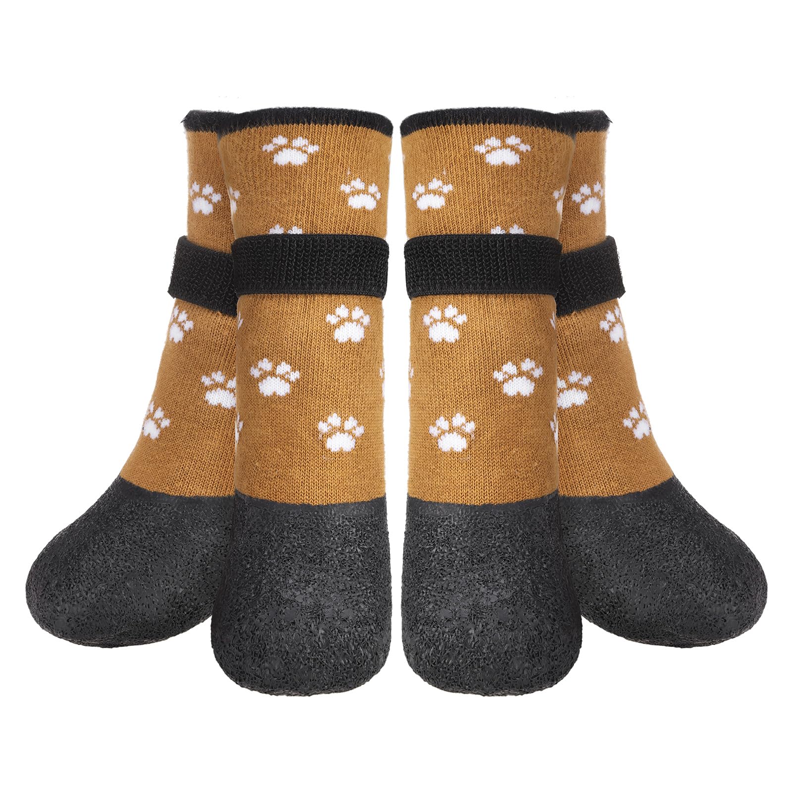BEAUTYZOO Botas antideslizantes para perros en interiores y exteriores con mejor agarre