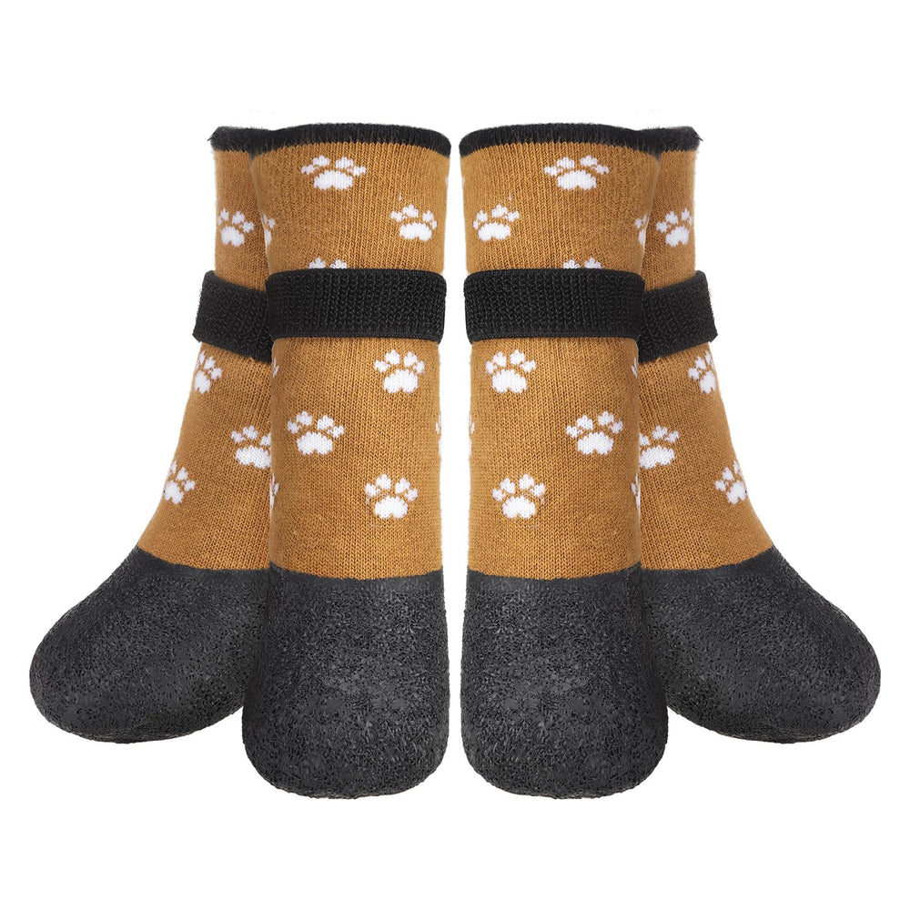 BEAUTYZOO Botas antideslizantes para perros en interiores y exteriores con mejor agarre