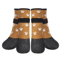 BEAUTYZOO Botas antideslizantes para perros en interiores y exteriores con mejor agarre