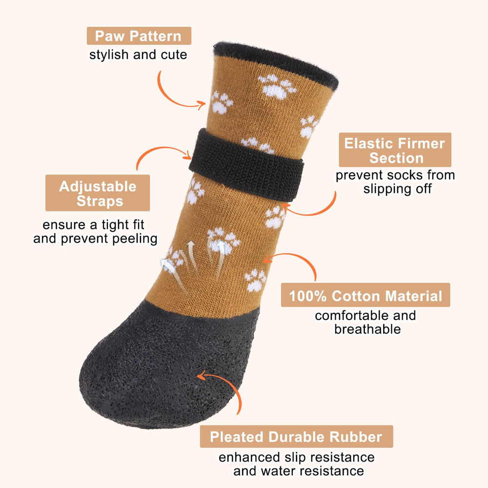 Botas BEAUTYZOO para patas, uso interior y exterior
