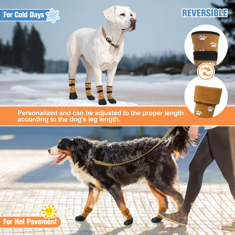 BEAUTYZOO Botas transpirables y ajustables para comodidad diaria de tu perro