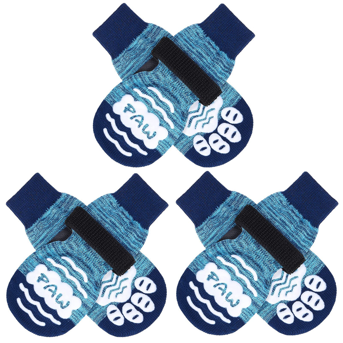 BEAUTYZOO calcetines antideslizantes para perros protegen las patas y evitan resbalones.