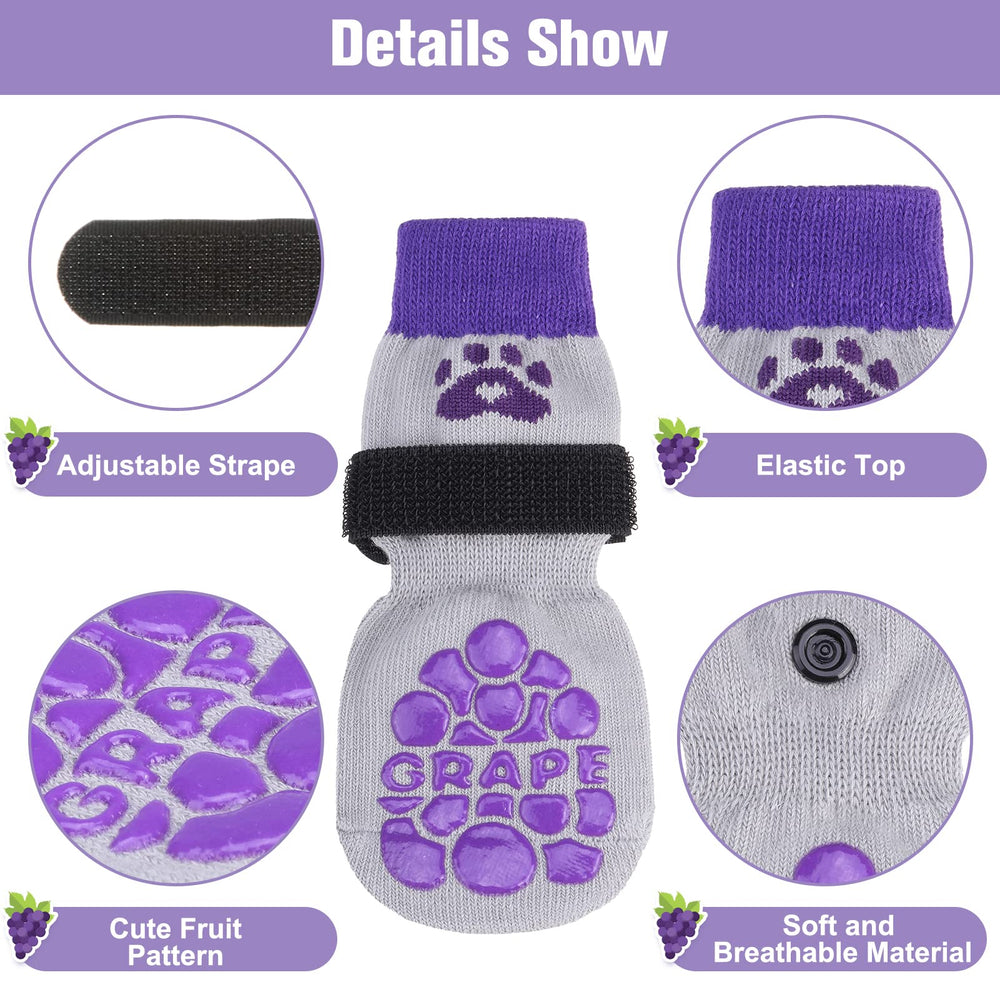 BEAUTYZOO calcetines para perro en pavimento caliente-frío, protección de patas