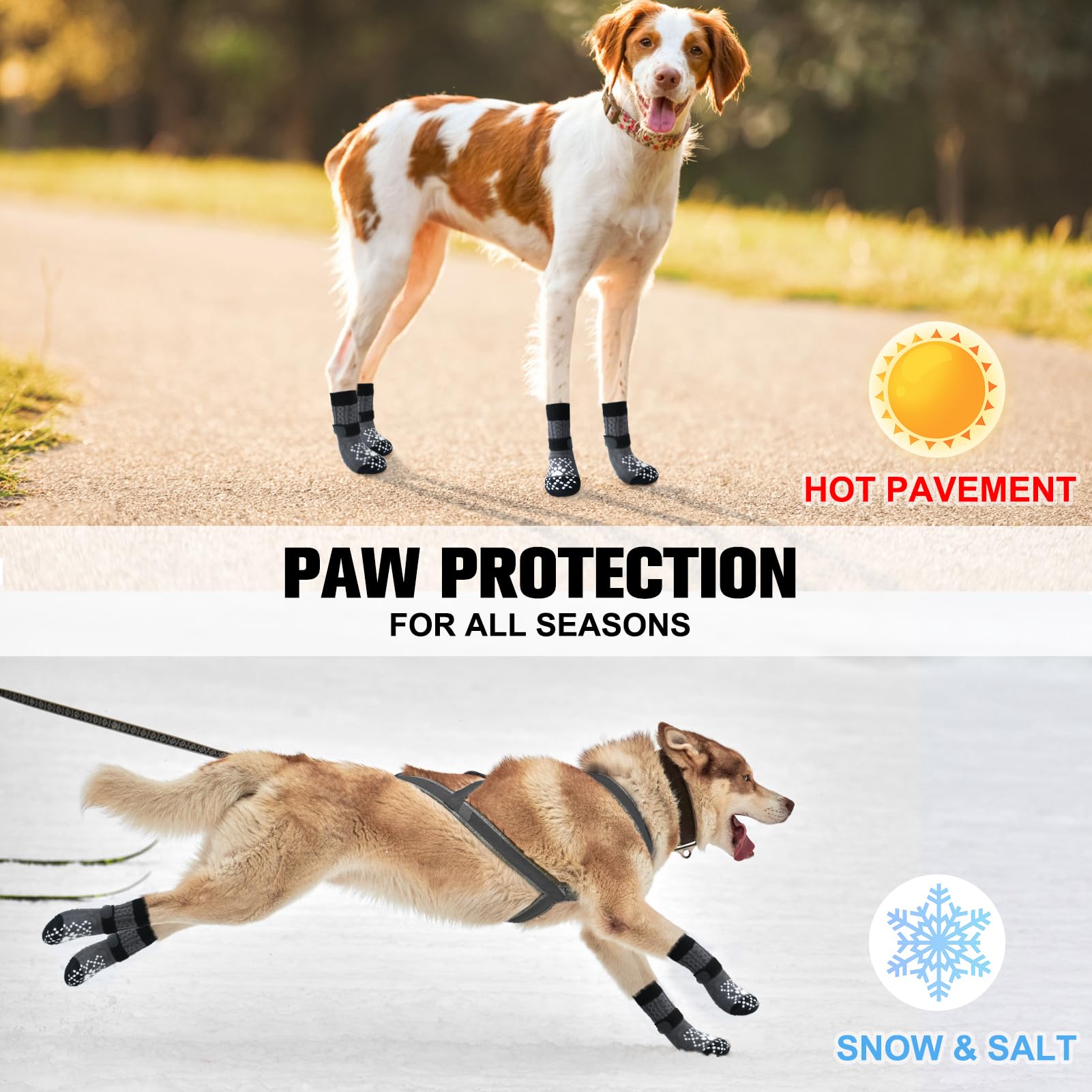BEAUTYZOO calcetines de tres pares con repuestos para mascotas
